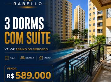 Apartamento de 3 quartos, São Paulo · Apto 3 dorms com suíte por R$ 589 mil no Butantã | 74m² - Valor abaixo do mercado