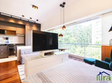 v4326a.jpg · Apartamento Mobiliado para venda de 50m² com 1 dormitório sendo 1 suite e 2 vaga de garagem no Condo