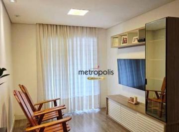 Sala · Apartamento com 3 dormitórios à venda, 87 m² por R$ 1.100.000,00 - Jardim São Caetano - São Caetano