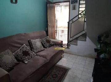 Sala de estar · Sobrado com 3 dormitórios à venda, 177 m² por R$ 550.000,00 - Vila Palmares - Santo André/SP