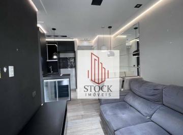 79c770303857cd7881a6dfa8bfae65e0c3452e88 · Venda de apartamento semi mobiliado, 01 dormitório, varanda gourmet, 1 vaga-Vila Guarani