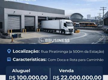 anuncio_galpao_bras_ilustrativa1776121492011.png · Galpão / Barracão 1500M² PARA VENDA OU LOCAÇÃO 2 entradas, 1 pela Rua Piratininga e a outra pela Rua