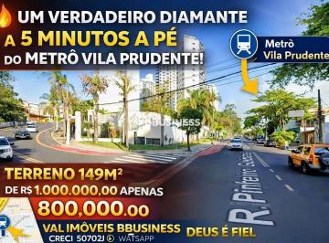 whatsapp-image-2026-04-14-at-11-02-011776177358144.jpeg · Terreno à venda,149m², a 5 minutos a pé  do metrô Vila Prudente ,    Parque da Vila Prudente, São Pa