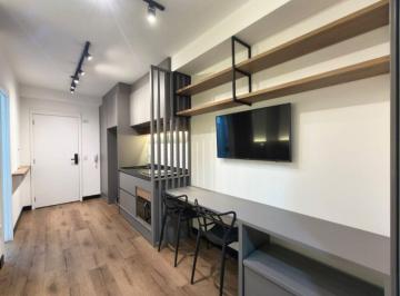 Apartamento de 1 quarto, São Paulo · Apartamento studio novo para alugar ou vender no Hub Brooklin, mobiliado, próx. metrô, Shop. Morumbi