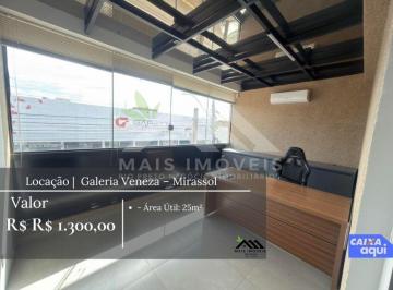 Comercial · 25m² · Sala Comercial para Locação - Galeria Veneza ? Mirassol | R$ 1.300,00