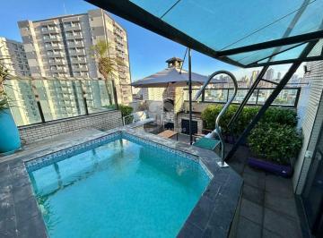 Apartamento · 178m² · 3 Quartos · 2 Vagas · Cobertura com 3 quartos e piscina à venda no bairro do Macuco