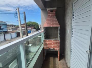 Casa · 57m² · 2 Quartos · 1 Vaga · Casa com 2 Quartos e Churrasqueira no Parque das Américas - Praia Grande
