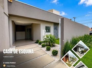 Casa · 75m² · 2 Quartos · 2 Vagas · 190m² DE TERRENO + 75m² DE CASA AVERBADA POR APENAS R$ 485 MIL!
