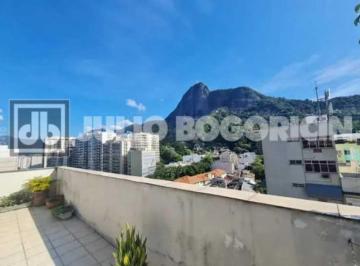 Apartamento · 158m² · 4 Quartos · 2 Vagas · Cobertura duplex Humaitá com deck