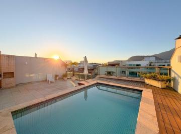 Apartamento · 408m² · 4 Quartos · 5 Vagas ·
Cobertura à venda no Jardim Oceânico, com vista Pedra da Gávea, 4 S