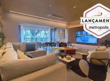 Sala · Apartamento com 4 dormitórios à venda, 134 m² por R$ 1.600.282,00 - Fundação - São Caetano do Sul/SP