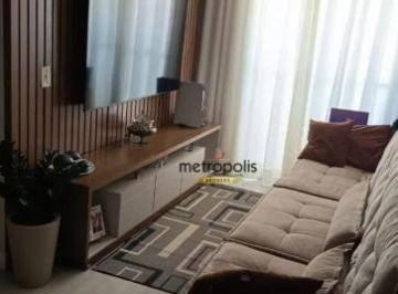 Sala  · Apartamento com 2 dormitórios à venda, 63 m² por R$ 380.000,00 - Jardim Irajá - São Bernardo do Camp