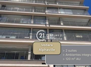 5bf9bfcfa00f4348a014479bd55625952b369daa · Apartamento com 2 dormitórios à venda, 120 m² por R$ 1.760.000,00 - Centro Comercial Jubran - Baruer
