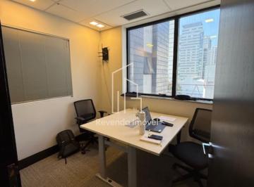 Comercial · 100m² · 2 Vagas · Conjunto Comercial para Locação em Indianópolis, São Paulo - 1 Sala, 1 Banheiro, 2 Vagas, 100m² de Á