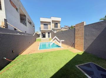 Sobrado moderno em área nobre de Atibaia · Casa com 3 dormitórios à venda, 170 m² por R$ 1.350.000,00 - Nova Gardênia - Atibaia/SP