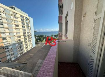 c47843bfe6940a0aaec3e42b72bf4322a3a755ff · Apartamento com 1 dormitório para alugar, 51 m² por R$ 3.000,00/mês - Embaré - Santos/SP