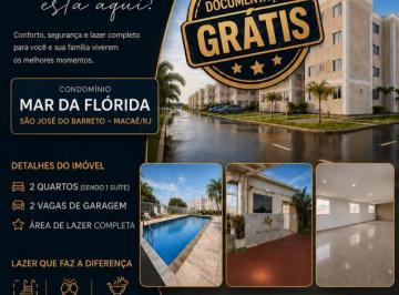 202608281748066356.png · Apartamento para Venda em Macaé, São Jose do Barreto, 2 dormitórios, 1 suíte, 2 banheiros, 2 vagas