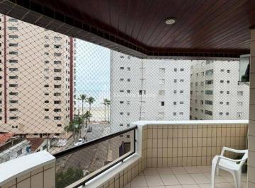 Apartamento · 92m² · 2 Quartos · 1 Vaga · VISTA MAR !!! SEMI MOBILIADO 2 DORMITORIOS SUITE, 92M², 1 VAGA PROXIMO A PRAIA