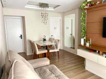 Sala estar apartamento condomínio Monet Parque Prado · Vista Livre e Sol da Manhã: Apartamento de 3 Dormitórios no Village Monet – Campinas/SP