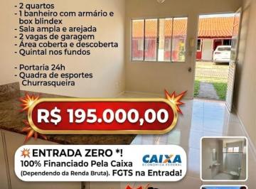 Casa de 2 quartos, Rio de Janeiro · Campo Grande | Villagio do Campo : Casa 2 quartos, quintal - 100% Financiado Pela Caixa. FGTS