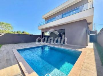 Casa · 266m² · 3 Quartos · 4 Vagas · Casa em Condomínio à Venda no Jardim Nova Aliança Sul, Ribeirão Preto