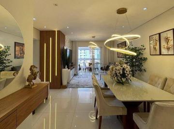 Sala · Apartamento PORTEIRA FECHADA com 3 dormitórios à venda, 147 m² por R$ 1.850.000 - Canto do Forte - P