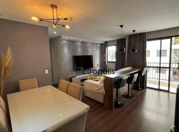 Sala de estar · Apartamento com 2 dormitórios, 80 m² - venda por R$ 550.000,00 ou aluguel por R$ 6.340,00/mês - Vila