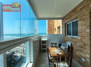 eeab5d91da785290c31007b47fc314f9409ee2f5 · Terraço gourmet com vista para o mar apartamento 2 quartos, 70 m² por R$ 425.000 - Vila Atlântica - 