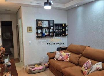 Sala de estar · APARTAMENTO GARDEN A VENDA, 2 QUARTOS, 70M²A.T/49M²A.C, R$362.000.00, CONDOMÍNIO CARLOS GOMES, JARDI