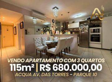 c8ecbaf37dbfb181c02bc7ac8079fcf82ffa82e9 · APARTAMENTO MOBILIADO COM 3 DORMITÓRIOS - Acqua Avenida das Torres, Parque 10