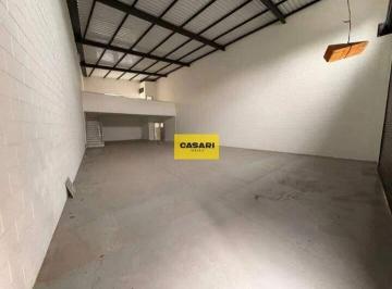 Comercial · 237m² · 3 Vagas · Galpão para Locação com Mezanino e Pé Direito Alto – Ferrazópolis | São Bernardo do Campo
