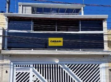 Casa · 121m² · 2 Quartos · 2 Vagas · Sobrado Residencial em São Bernardo do Campo – 2 Quartos, 2 Vagas, Mobiliado