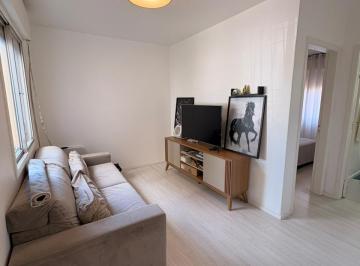 Apartamento · 37m² · 1 Quarto · 1 Vaga · Apartamento no São Sebastião de 1 dormitório e vaga SEMI MOBILIADO