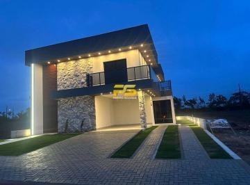 Casa · 255m² · 4 Quartos · 2 Vagas · CASA NOVA A VENDA 4 SUITES CONDOMINIO SONHOS DA SERRA BANANEIRAS-PB