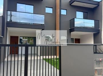 Casa · 109m² · 2 Quartos · 2 Vagas · OPORTUNIDADE ÚNICA EM SÃO JOSÉ – CASAS GEMINADAS NOVAS COM 2 SUÍTES E ALTO PADRÃO!