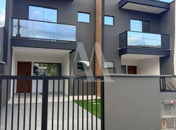 Casa · 109m² · 2 Quartos · 2 Vagas · OPORTUNIDADE ÚNICA EM SÃO JOSÉ – CASAS GEMINADAS NOVAS COM 2 SUÍTES E ALTO PADRÃO!