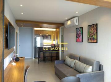 Apartamento · 50m² · 1 Quarto · 1 Vaga · APARTAMENTO - QUARTO E SALA - PORTEIRA FECHADA - BARRA