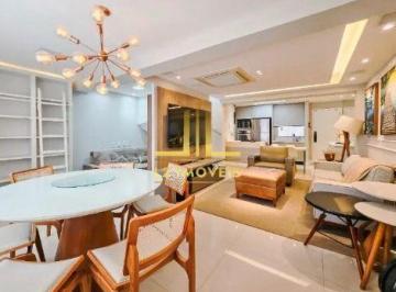 Apartamento · 96m² · 1 Quarto · 2 Vagas · APARTAMENTO - QUARTO E SALA - PORTEIRA FECHADA - ALPHAVILLE