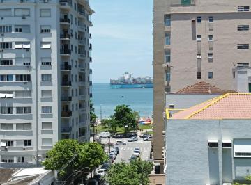 Apartamento de 2 quartos, Santos · Excelente Apto Mobiliado a Meia Quadra da Praia com Vista ao Mar