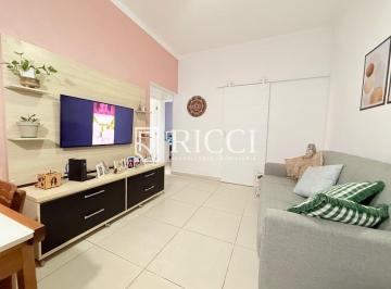 Sala · Venda: Apartamento 2 Quartos na Encruzilhada, Santos-SP 72m², 1 Vaga - R$430.000 RICCI Consultoria