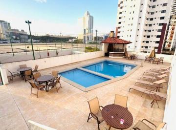 Apartamento de 3 quartos, Salvador · 3/4 suite, varanda integrada, 105m2, dep. completa, infraestrutura, 2 vagas no Caminho das Árvores