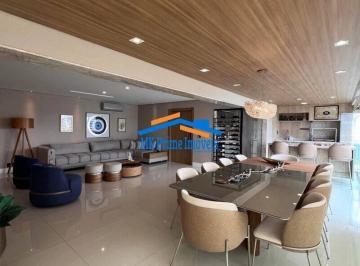 Apartamento · 213m² · 3 Quartos · 3 Vagas · EDIFÍCIO ESSÊNCIA ALPHAVILLE – MOBILIADO E AUTOMATIZADO