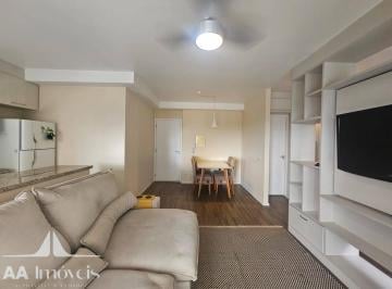 Apartamento · 50m² · 1 Quarto · 1 Vaga · APTO ALPHAVILLE COM 1 SUÍTE, MOBILIADO, ÓTIMA LOCALIZAÇÃO E  LAZER