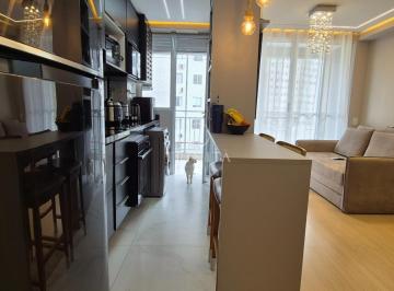 Cozinha integrada · Apartamento em Barra Olímpica - Rio de Janeiro