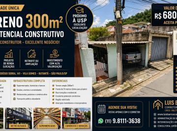 Casa de 3 quartos, São Paulo · OPORTUNIDADE NO BUTANTÃ – TERRENO 300m² COM POTENCIAL CONSTRUTIVO | PRÓXIMO À USP