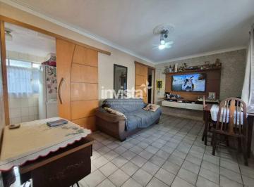 Apartamento · 60m² · 3 Quartos · 1 Vaga · Apartamento 3 Dormitórios à venda em Aparecida, Santos – 59,92 m², R$315.000