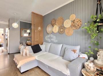 Casa · 62m² · 3 Quartos · 2 Vagas · Casa em condomínio fechado, 3 dormitórios, living com 3 ambientes, sala de estar, jantar e cozinha,