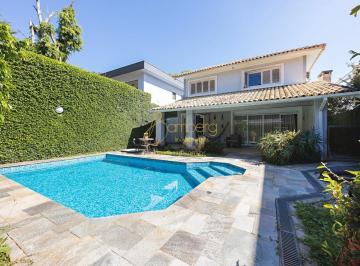 Casa · 367m² · 4 Quartos · 4 Vagas · Sobrado Alto da Boa Vista, 4 suítes, 4 vagas, jardim, piscina