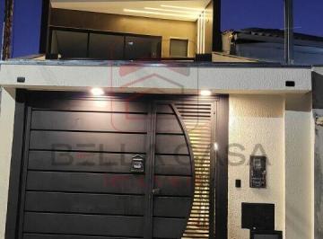 Casa · 245m² · 3 Quartos · 5 Vagas · Sobrado de alto padrão com 245m² de construção ? conforto, tecnologia e localização privilegiada