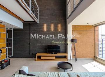 Apartamento · 108m² · 1 Quarto · 1 Vaga · Duplex tipo para venda com 1 quarto com suíte - Michael Pajak (11) 99996 - 4550